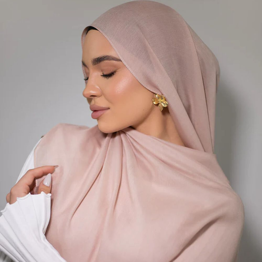 Modal Hijab - Baby Pink