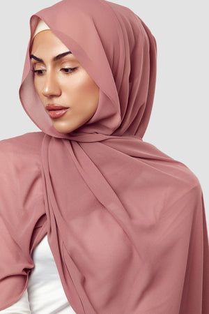 Georgette Chiffon - Raw pink